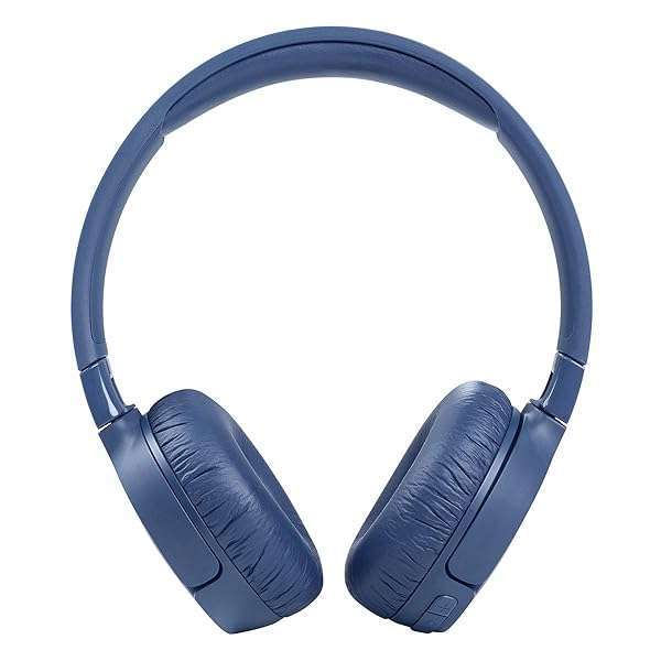 JBL JBL Tune 660NC: Best Wireless On-Ear Headphones with Active Noise Cancellation in Blue - View 2 of 9