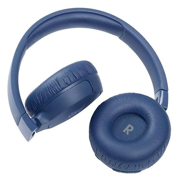 JBL JBL Tune 660NC: Best Wireless On-Ear Headphones with Active Noise Cancellation in Blue - View 4 of 9