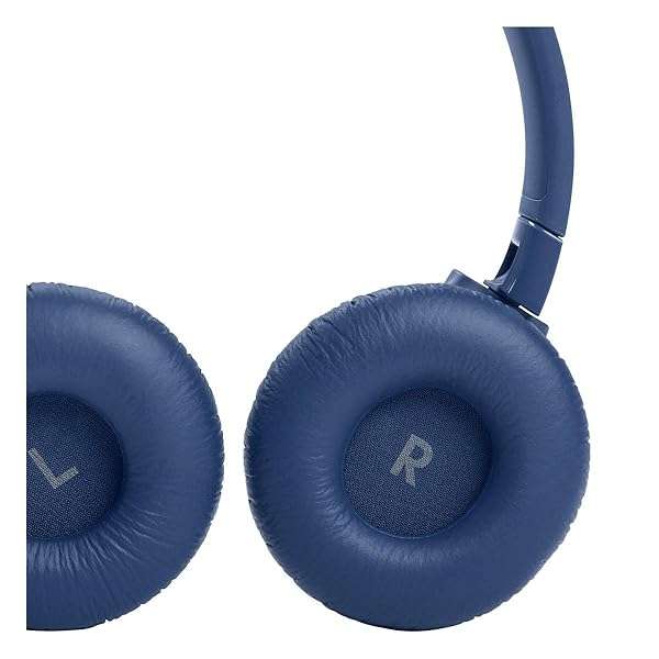 JBL JBL Tune 660NC: Best Wireless On-Ear Headphones with Active Noise Cancellation in Blue - View 7 of 9