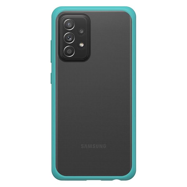 OtterBox OtterBox Prefix Series Case for Galaxy A52 and A52 5G SEA Spray Clear and Scuba Blue - View 5 of 6