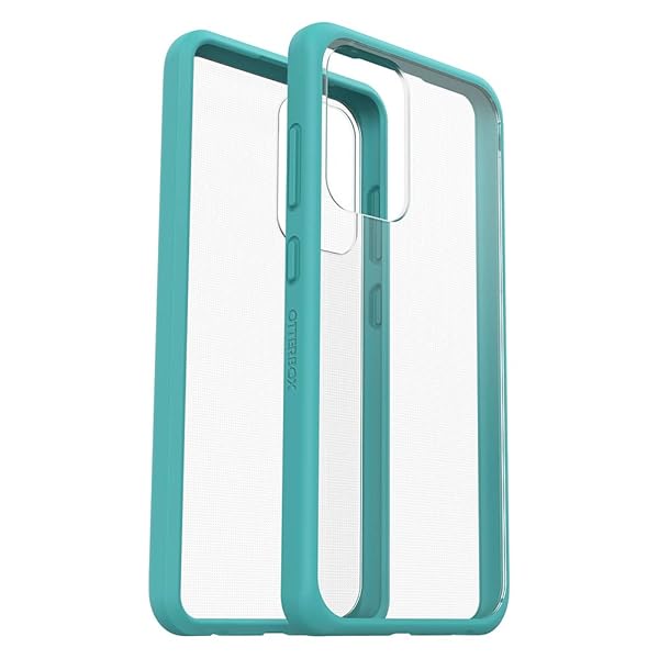 OtterBox OtterBox Prefix Series Case for Galaxy A52 and A52 5G SEA Spray Clear and Scuba Blue - View 3 of 6