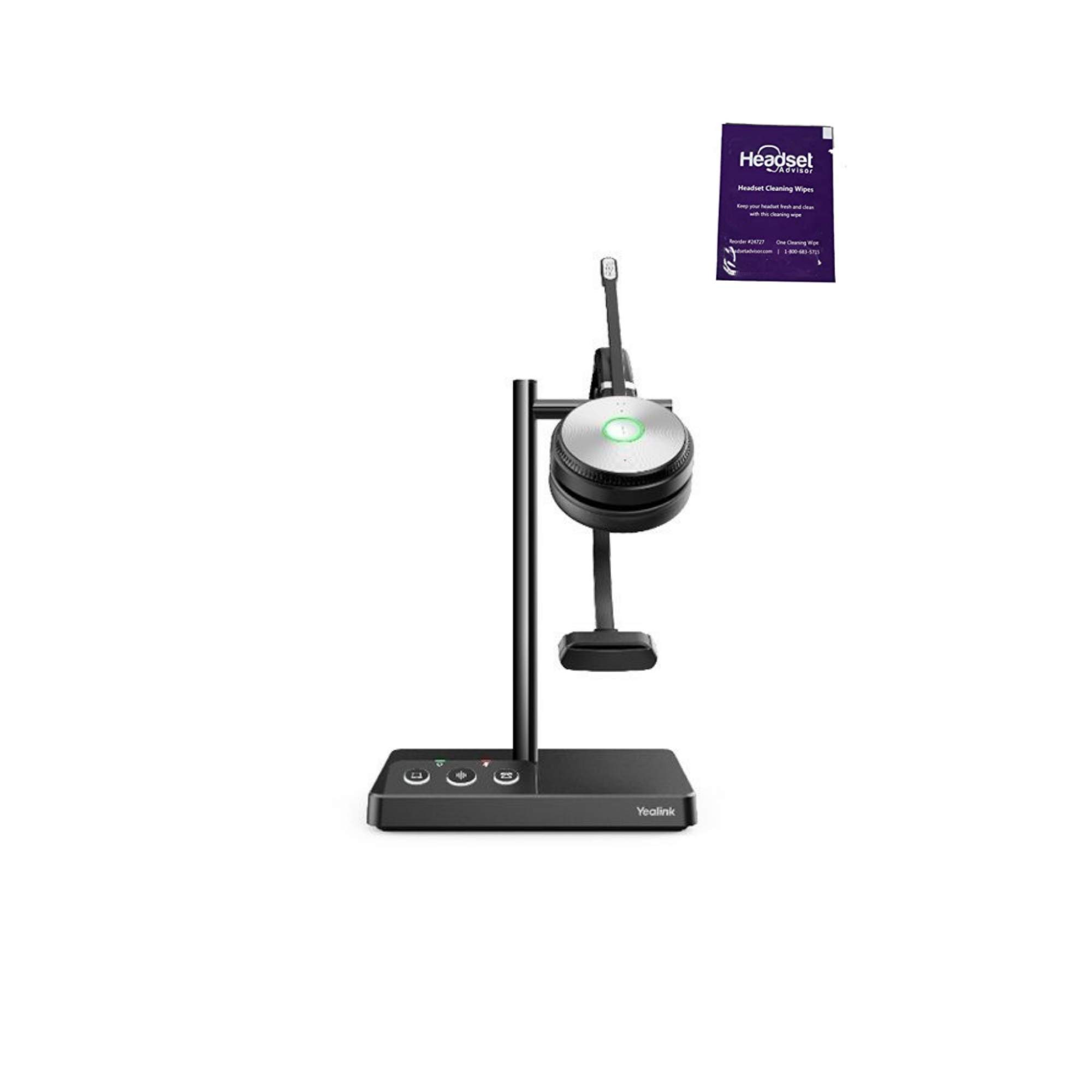 Yealink Yealink WH62 Dual Headset Comfortable Wireless Headphones for Clear Calls and Music Ideal for Office and Remote Work