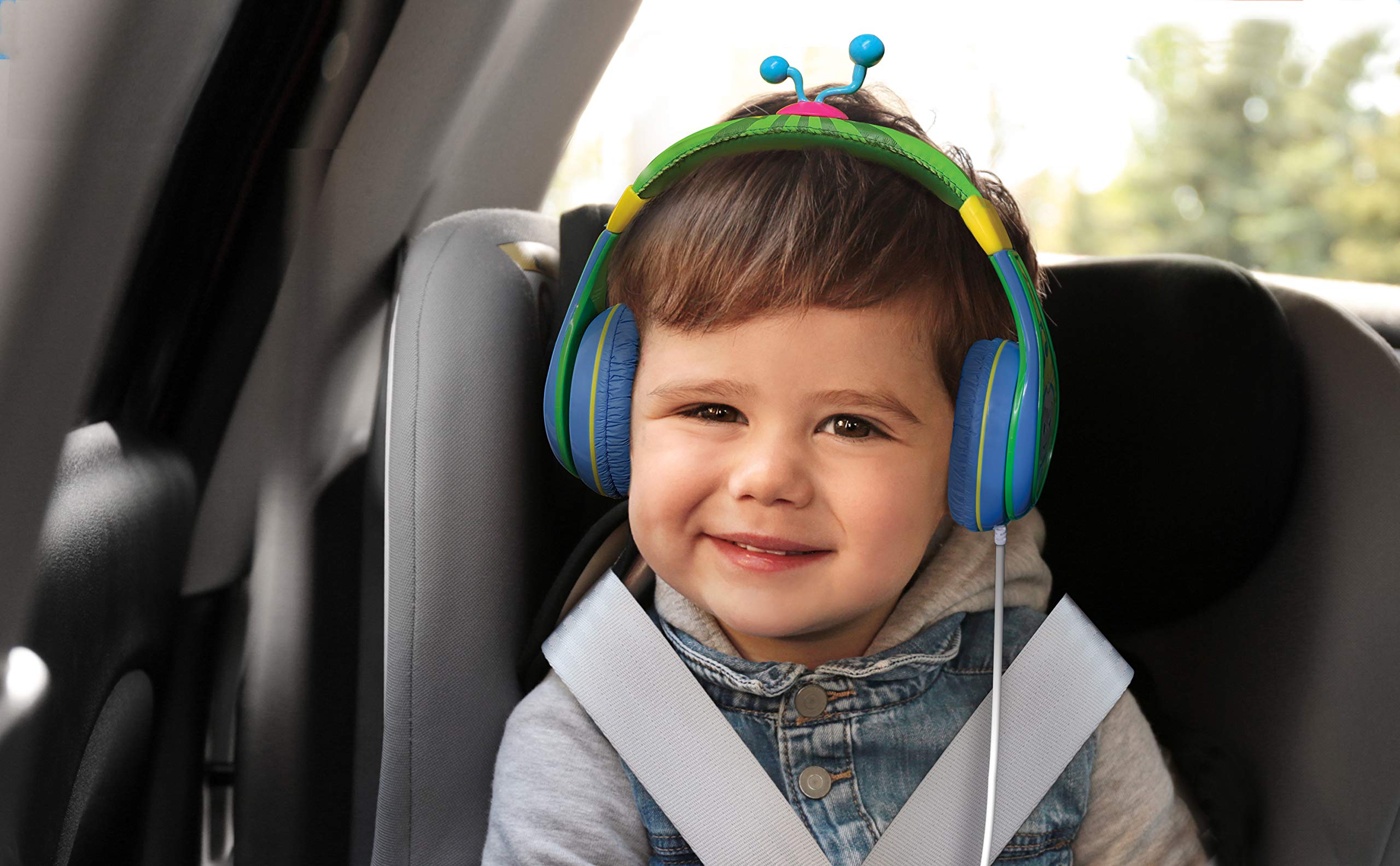 eKids Cocomelon Toddler Headphones Wired for Kids Perfect for School Home Travel with Share Port Ideal for Cocomelon Fans - View 7 of 9