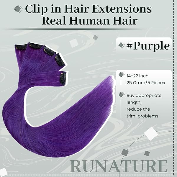 RUNATURE RUNATURE 12 Inch 70g Hidden Crown Extensions Human Hair Invisible Wire Off Black Hairpiece - View 4 of 9