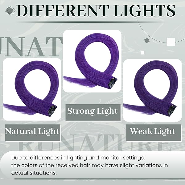 RUNATURE RUNATURE 12 Inch 70g Hidden Crown Extensions Human Hair Invisible Wire Off Black Hairpiece - View 6 of 9