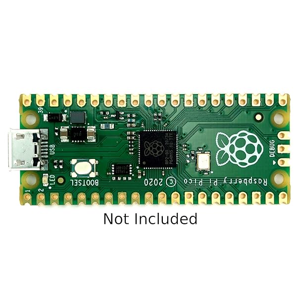 C4Labs Buy C4Labs Zebra Pico W Case for Raspberry Pi Pico W - Durable & Stylish Protection - View 5 of 5
