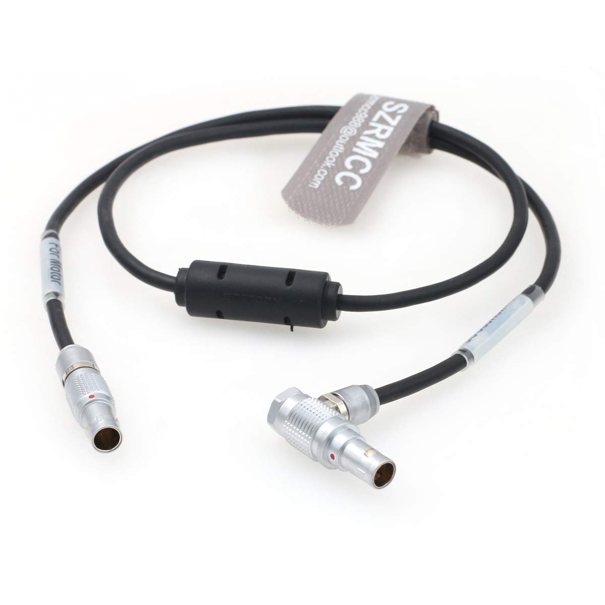 SZRMCC SZRMCC Nucleus M Focus Motor Run Stop Power Cable Tilta 7 Pin to Right Angle 9 Pin for RED Komodo 6K V-Raptor 8K XL Camera - View 5 of 5