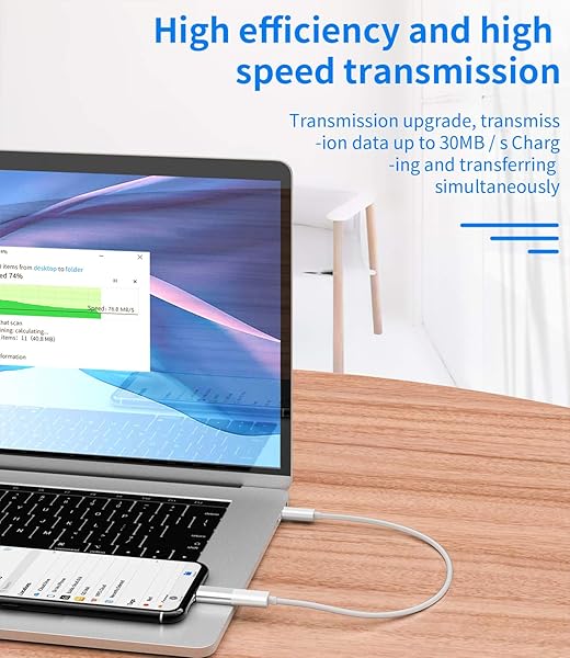 zoyuzan 4-Pack USB C to Lightning Adapter for iPhone 12/11 Pro Max, iPad Air - Fast Charging & Data Transfer - View 6 of 9