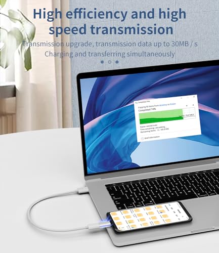 zoyuzan 3-Pack Lightning Female to USB-C Male Adapter for iPhone 15 Pro Max, iPad, Galaxy Note, Pixel - Fast Charging Connector - View 6 of 9