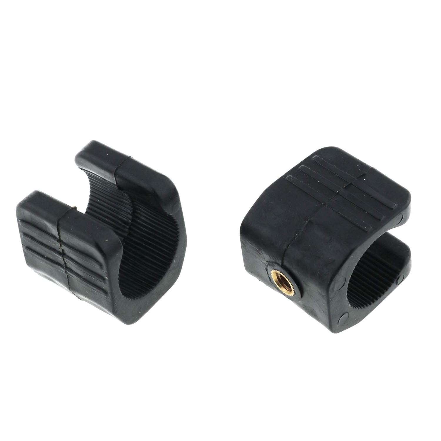 Eoutstanding Flashlight Mounting Bracket 2PCS U Shaped Clip for Tripod Monopod Bicycle Torch Grip Stand Outdoor Travel Light Holder