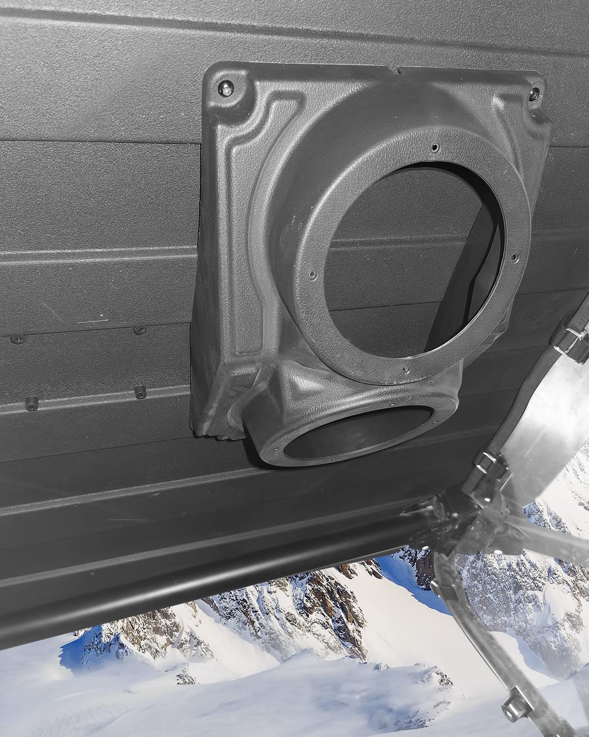 UTV PRO RZR Overhead Speaker Pods Enclosure Waterproof 6.5 Inch Roof Mount for Polaris RZR Can Am X3 Universal Speaker Mount Box - View 7 of 9