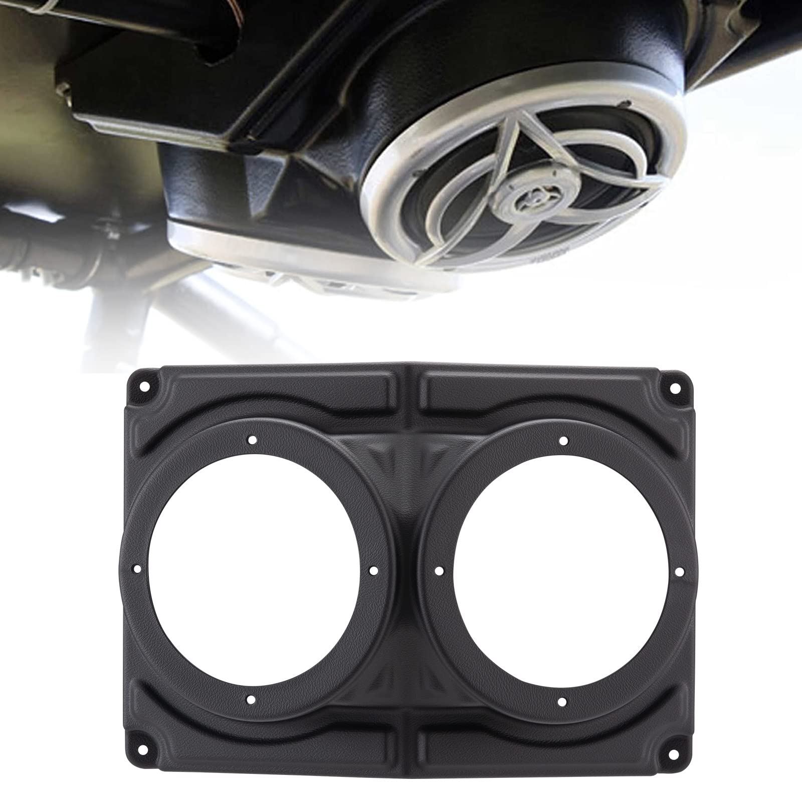 UTV PRO RZR Overhead Speaker Pods Enclosure Waterproof 6.5 Inch Roof Mount for Polaris RZR Can Am X3 Universal Speaker Mount Box
