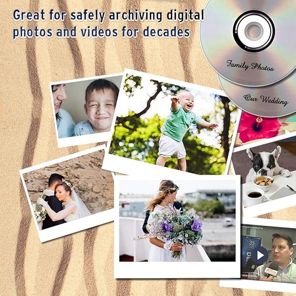 Vinpower Digital Vinpower Digital Blue AZO CD-R 700MB 52X - 100 Pack Shiny Silver Recordable Discs for High-Quality Storage - View 9 of 10