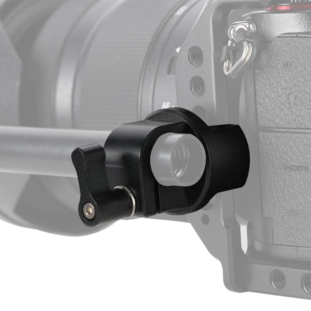 NICEYRIG NICEYRIG Quick Release NATO Lock Clamp for 15mm Rod Rail DSLR Camera Rig Follow Focus Microphone Monitor 427 - View 3 of 7