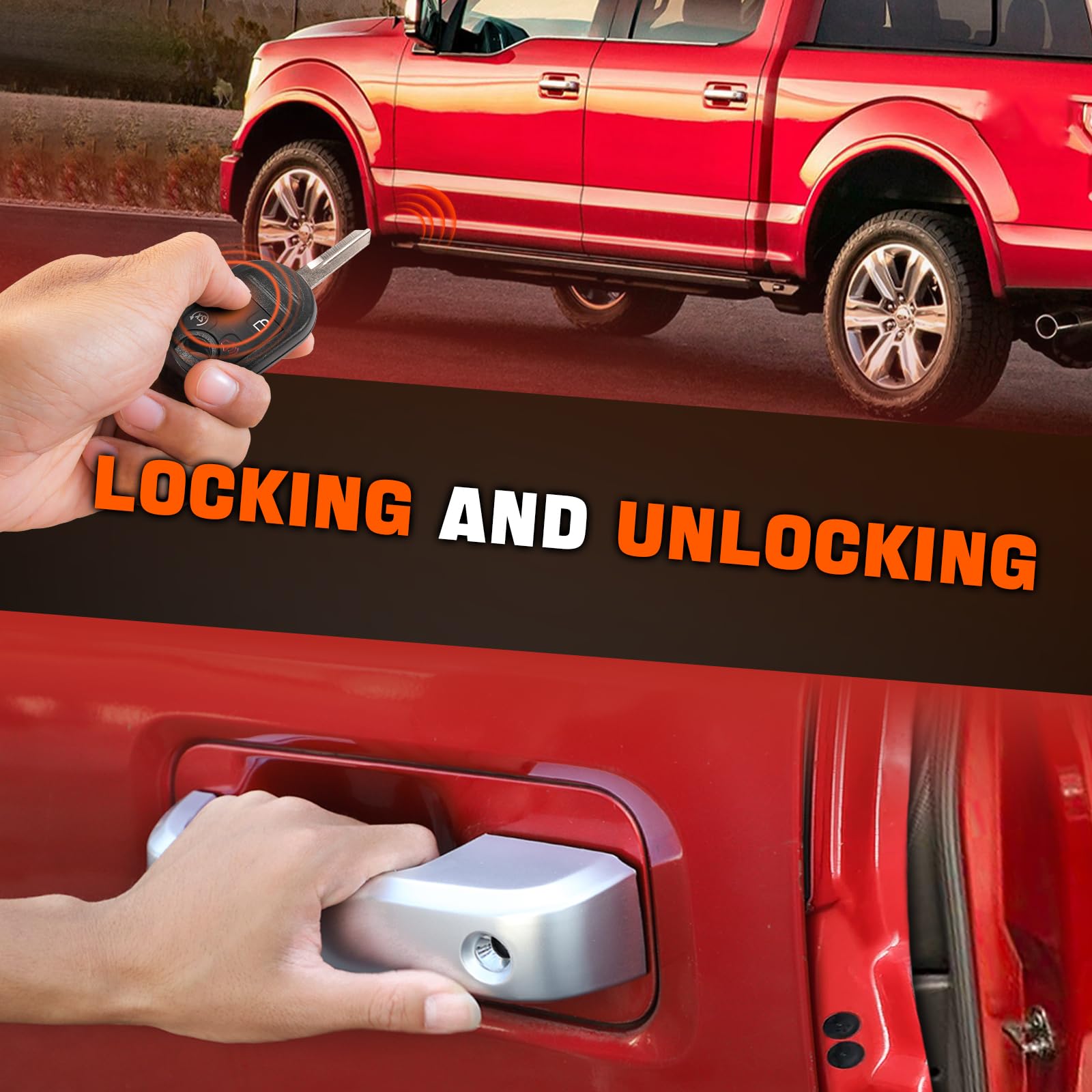 WEILEITE WEILEITE BC3Z-19G364-A Remote Start System Kit for Ford F150 2011-2014 F250 F350 F450 F550 Super Duty 2011-2016 Replace BC3Z19G364A - View 3 of 7