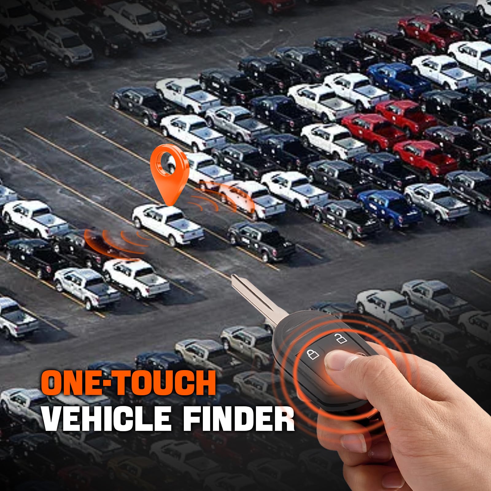 WEILEITE WEILEITE BC3Z-19G364-A Remote Start System Kit for Ford F150 2011-2014 F250 F350 F450 F550 Super Duty 2011-2016 Replace BC3Z19G364A - View 5 of 7