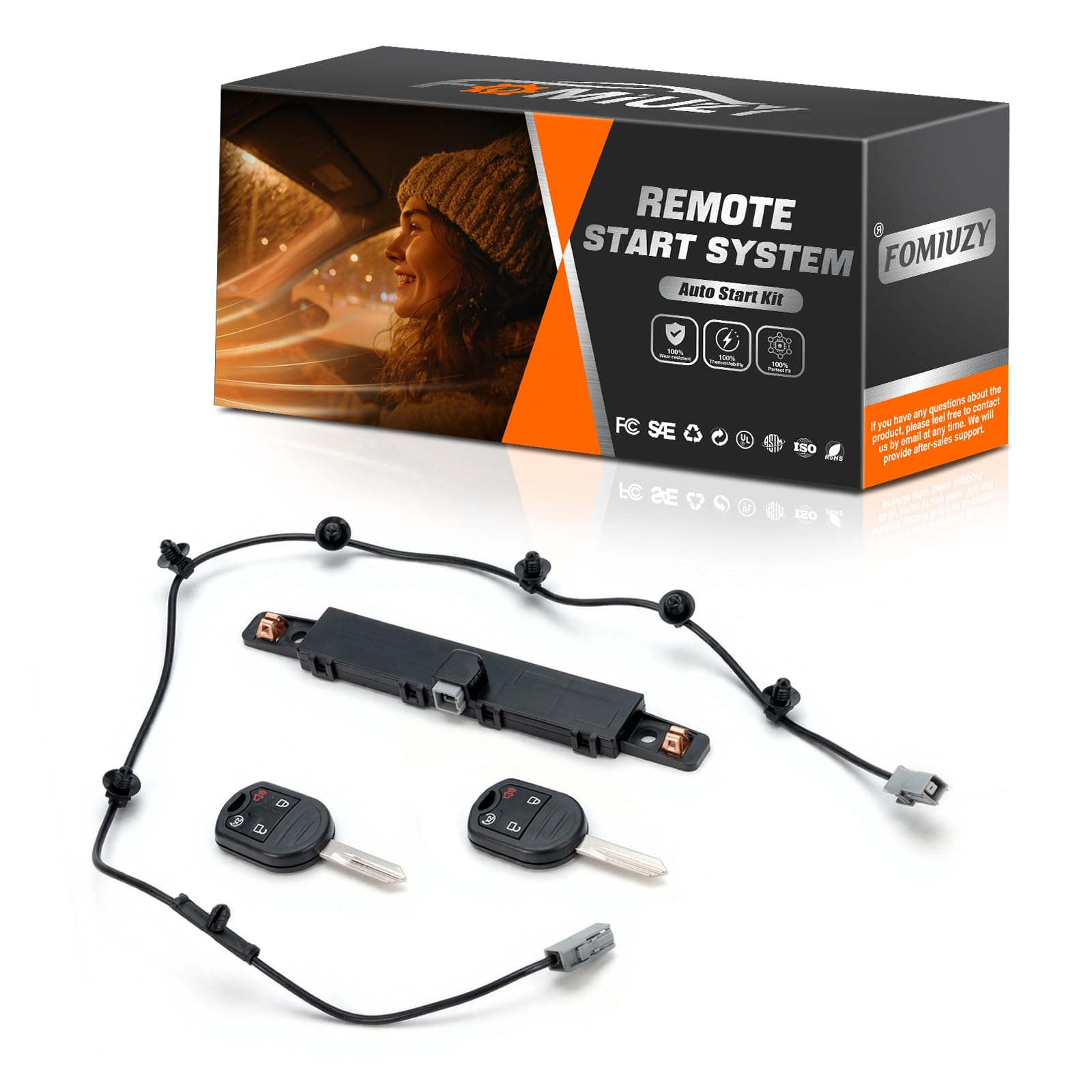 WEILEITE WEILEITE BC3Z-19G364-A Remote Start System Kit for Ford F150 2011-2014 F250 F350 F450 F550 Super Duty 2011-2016 Replace BC3Z19G364A