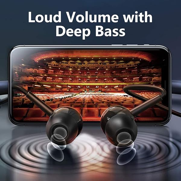 BACKWIN BACKWIN Wired In-Ear Headphones with Mic & Volume Control - Noise Cancelling Earbuds for iOS & Android (Powerful Bass, 3.5mm Jack) - View 4 of 10