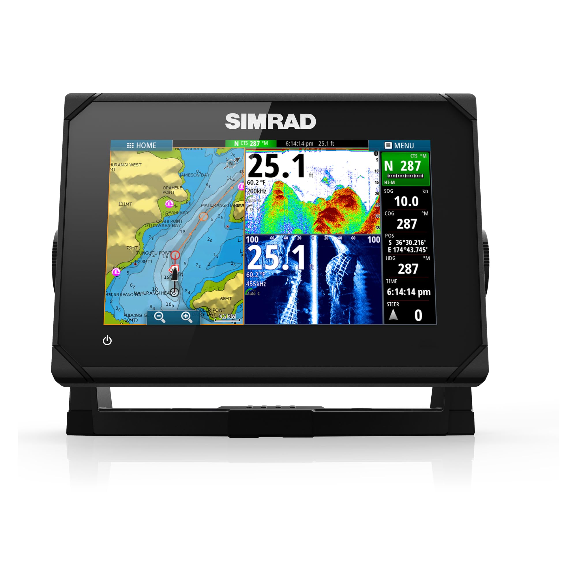 Simrad Simrad GO7 XSR 7 Inch Chartplotter with Active Imaging 3 in 1 Transducer and C-MAP Discover Chart Card
