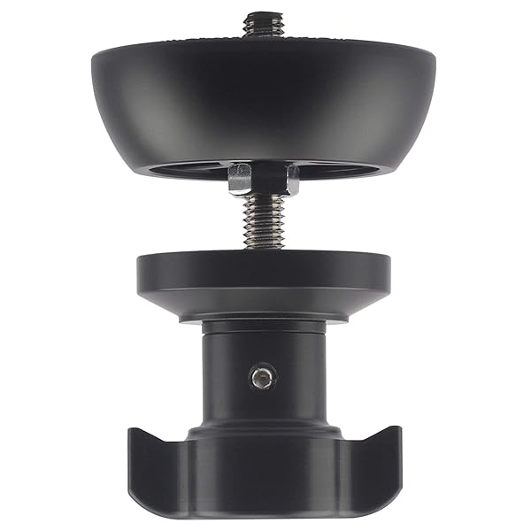 Haoge Haoge 75mm Half Ball Bowl Adapter for Video Tripods and Fluid Heads Compatible with Manfrotto 501 502 504 Flat Mount Type - View 6 of 6