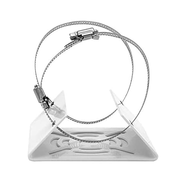 Fox Baby Fox Baby Universal Vertical Pole Mounting Bracket for CCTV Security Camera PTZ Dome 2 Pcs Wall Mounting Loop Bracket with 8 Loops - View 7 of 8