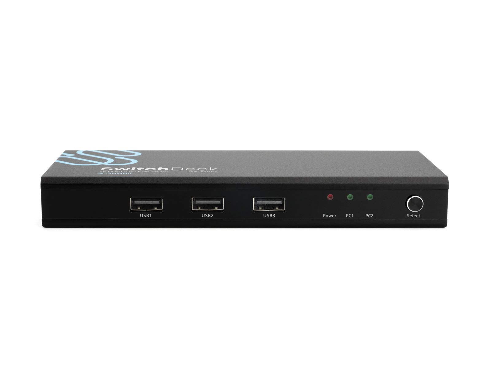 Sewell SwitchDeck 4K HDMI KVM Switch by Sewell Easily Switch Between Two PCs Macs Gaming Consoles SW33054 - View 3 of 4