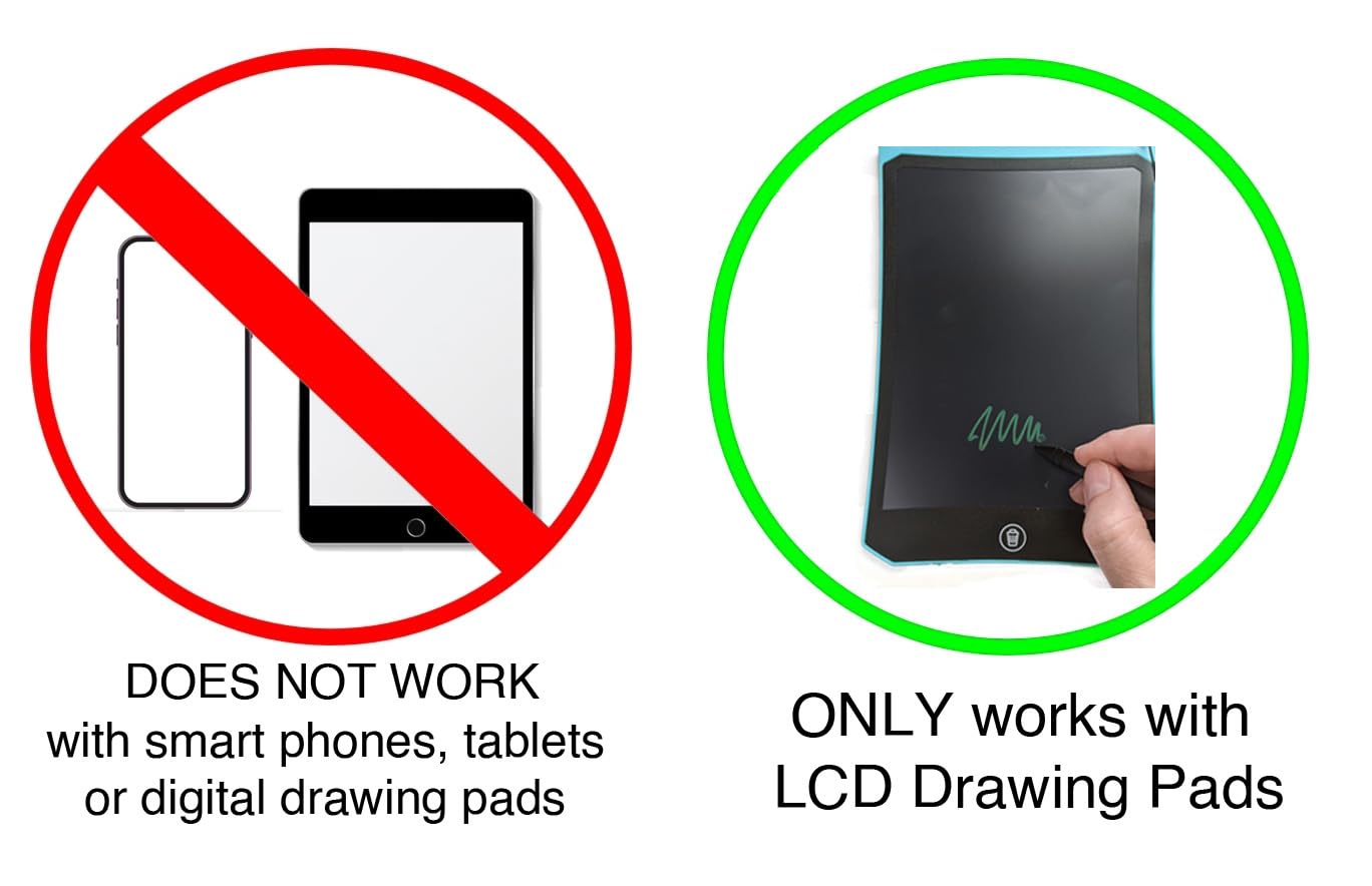 ELEMENT 115 Element 115 Replacement Stylus Pen 3-Pack for Boogie Board LCD Writing Tablet with Elastic Coil Strings - View 2 of 6