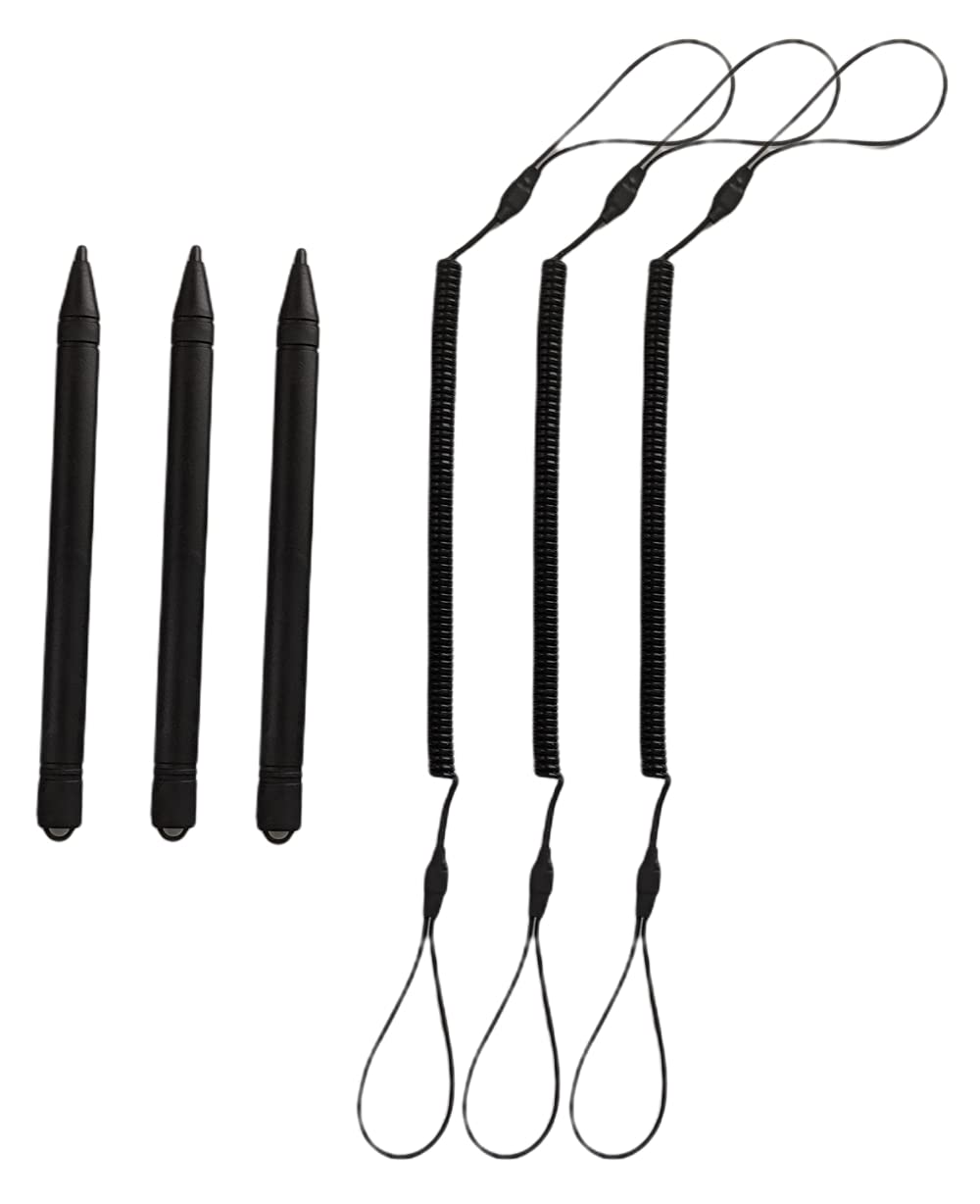 ELEMENT 115 Element 115 Replacement Stylus Pen 3-Pack for Boogie Board LCD Writing Tablet with Elastic Coil Strings