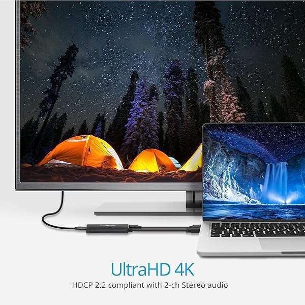 gofanco gofanco HDMI 2.0 to USB-C Converter - 4K @60Hz, HDCP 2.2, USB-Powered, Not for Apple Studio Display - View 6 of 10