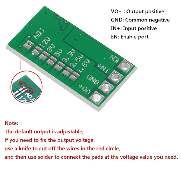 DORHEA Dorhea 10PCS 5V Regulator Module Adjustable DC Voltage Reducer Step Down Buck Converter Power Supply Transformer Module - View 3 of 7