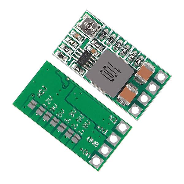 DORHEA Dorhea 10PCS 5V Regulator Module Adjustable DC Voltage Reducer Step Down Buck Converter Power Supply Transformer Module - View 4 of 7