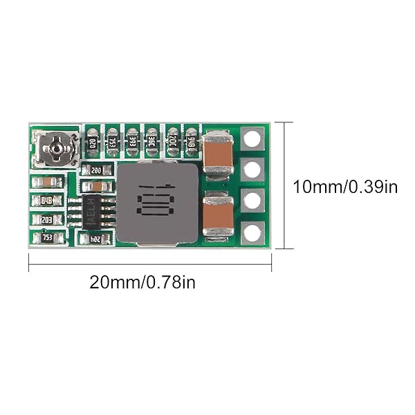 DORHEA Dorhea 10PCS 5V Regulator Module Adjustable DC Voltage Reducer Step Down Buck Converter Power Supply Transformer Module - View 7 of 7