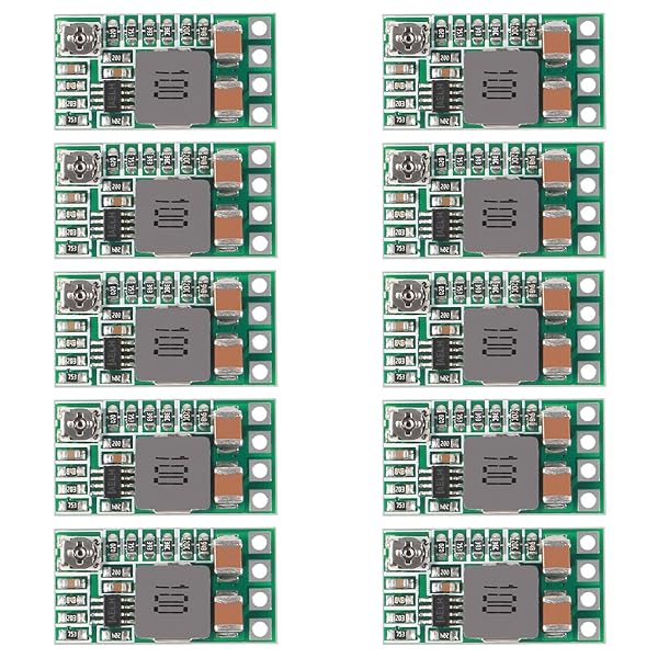 DORHEA Dorhea 10PCS 5V Regulator Module Adjustable DC Voltage Reducer Step Down Buck Converter Power Supply Transformer Module - View 2 of 7