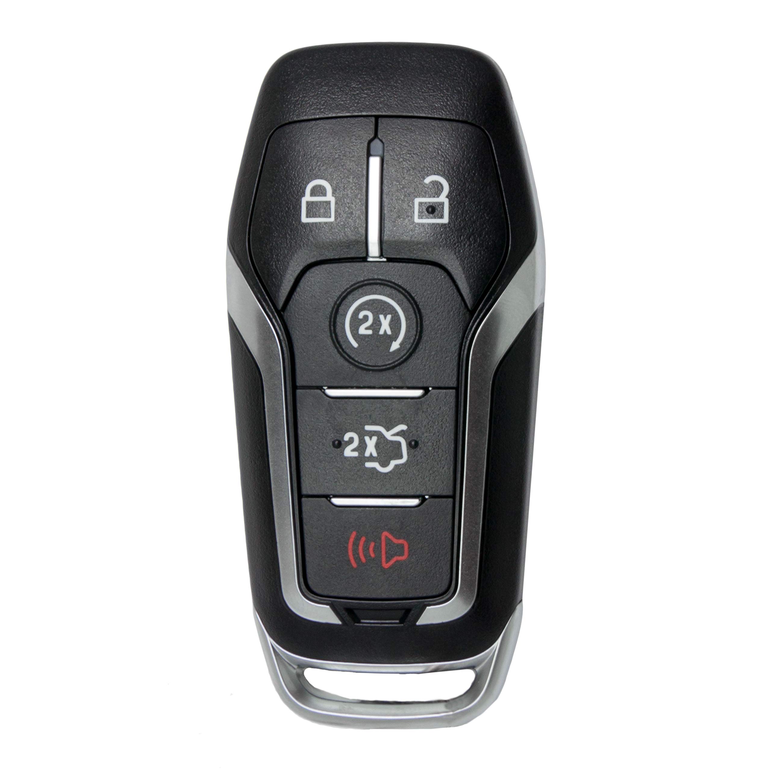 Keyless2Go Replacement 5 Button Smart Key Proximity Remote for Ford M3N-A2C31243300 164-R7989