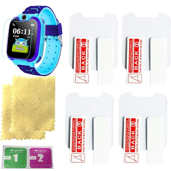 OCTelect Octelect High-Resolution Screen Protector for PUBU Kids Smart Watch Phone - Transparent & Durable