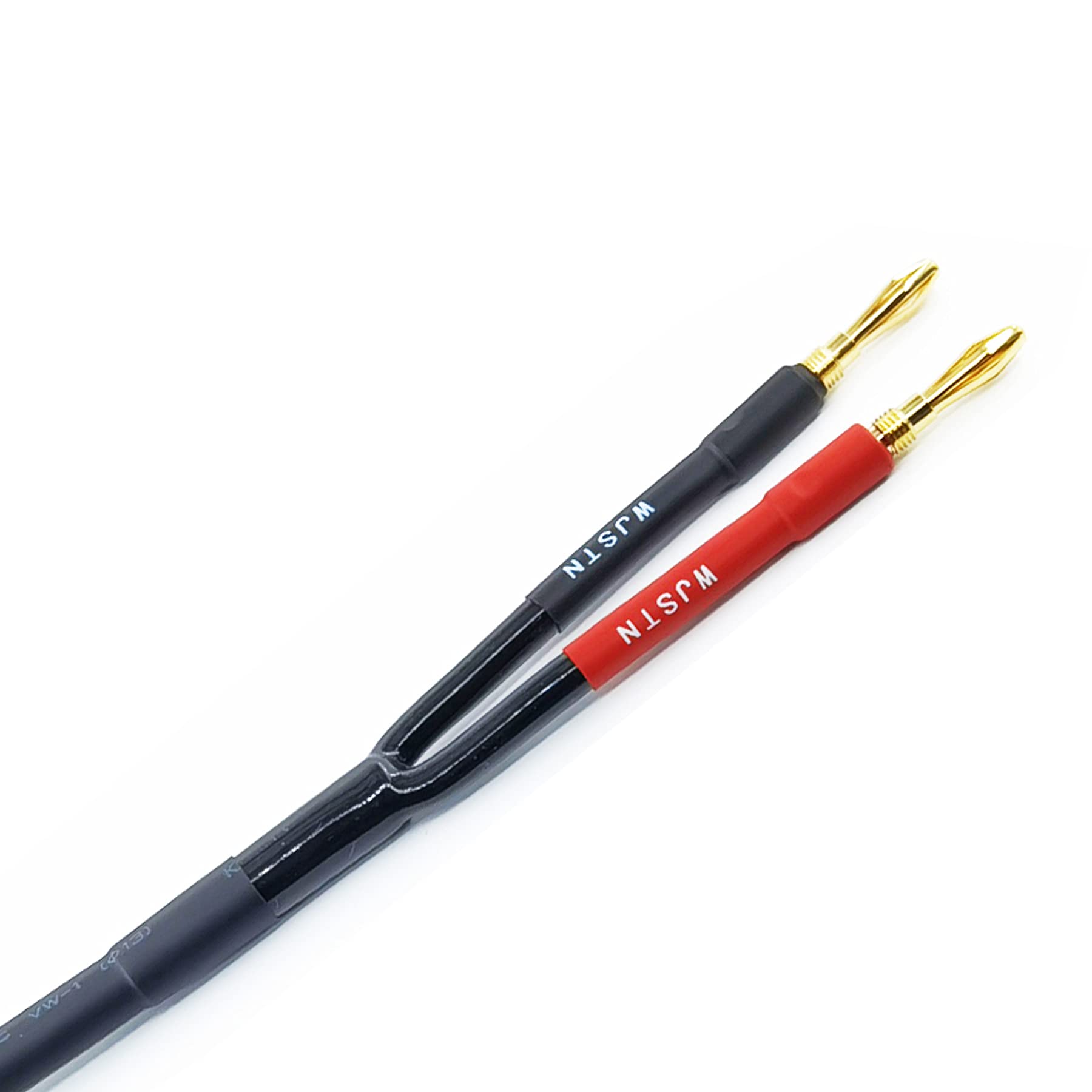 WJSTN Buy WJSTN 8mm Speaker Wire Pants (Pack of 12) - Insulated Heat Shrink Tubes, 2-Conductor, Black, 6ft - Perfect for Audio Projects! - View 6 of 6