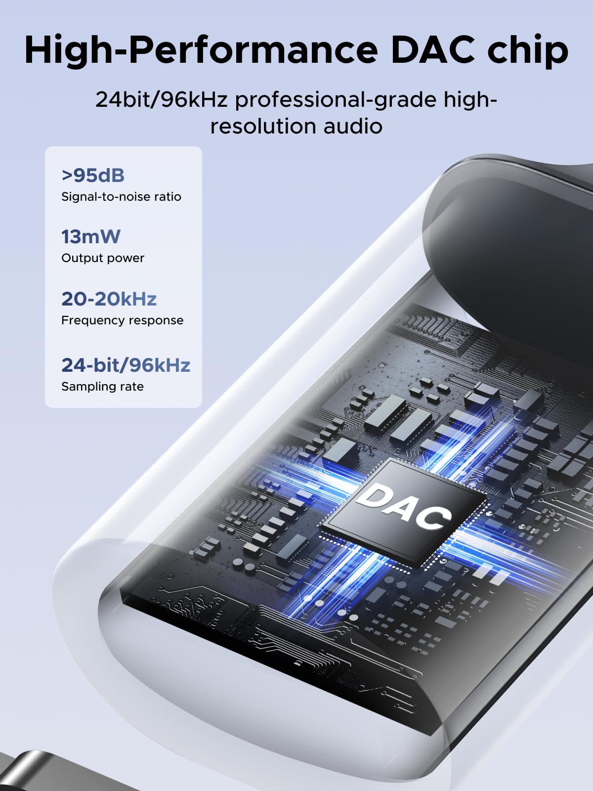 UGREEN UGREEN USB to 3.5mm Jack Audio Adapter Sound Card with Mic Support for Windows Mac Linux PC PS5 PS4 Switch 24bit 96kHz Nylon Braided 9.8 Inch - View 3 of 9