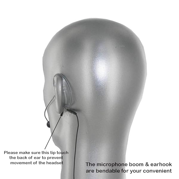 AV-JEFES Av Jefes Mini Headset Microphone AVL630 in Cocoa Color for Shure - Perfect Sound Quality & Comfort - View 4 of 7