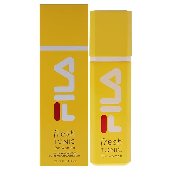 Fila Fila Fresh Yellow for Women - 3.4 oz EDP Spray | Refreshing Fragrance for Everyday Wear