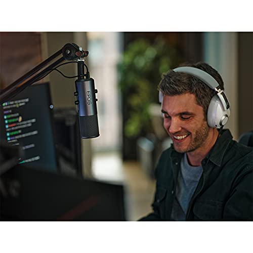 EPOS EPOS Gaming B20 Streaming Microphone - 2.9m Cable USB-C Computer Microphone for Gaming - PC &amp; Laptop Connection with Audio Controls - Compatible with PC, Mac, and PS4/5 - Desk Stand Included, Gray - View 9 of 9