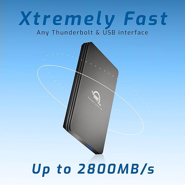 OWC OWC 480GB Envoy Pro FX: Fast Thunderbolt 3 & USB-C NVMe SSD Up to 2800MB/s - Portable Storage Solution - View 4 of 8