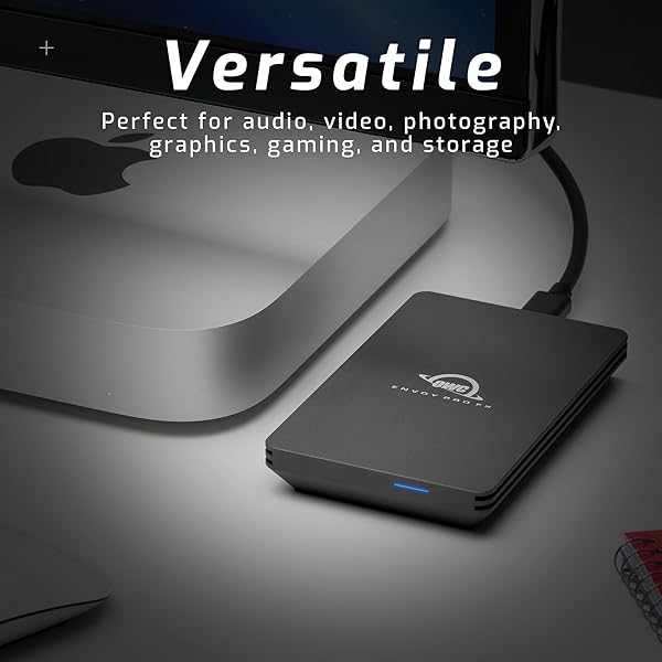 OWC OWC 480GB Envoy Pro FX: Fast Thunderbolt 3 & USB-C NVMe SSD Up to 2800MB/s - Portable Storage Solution - View 6 of 8