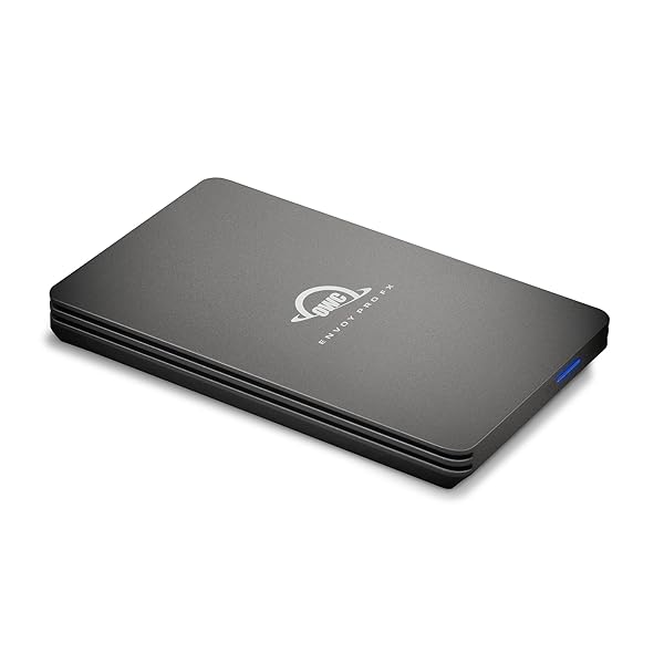 OWC OWC 480GB Envoy Pro FX: Fast Thunderbolt 3 & USB-C NVMe SSD Up to 2800MB/s - Portable Storage Solution - View 3 of 8