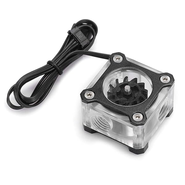 ASHATA R3 RGB Water Cooling Meter for PC - G1/4 Thread Indicator for Efficient Water Cooling - View 8 of 11