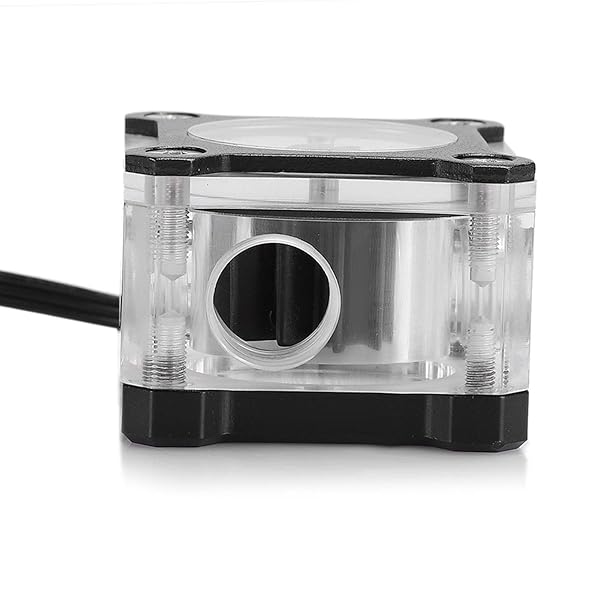 ASHATA R3 RGB Water Cooling Meter for PC - G1/4 Thread Indicator for Efficient Water Cooling - View 11 of 11