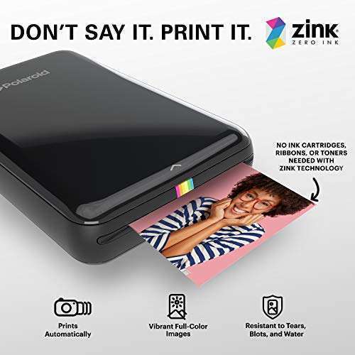 Zink Zink 2x3 Premium Instant Photo Paper (30 Pack) for Polaroid Snap, Zip & Mint Cameras - High Quality Prints! - View 5 of 5
