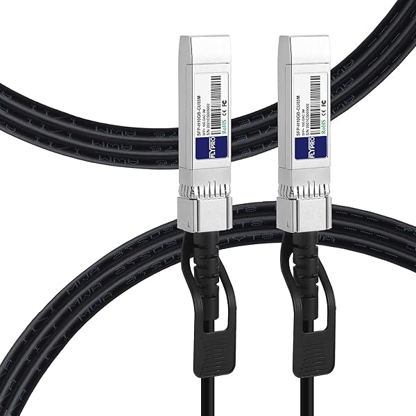10G SFP+ DAC Passive Copper Cable 3M (9.8ft) for Cisco, Ubiquiti, Netgear & More | FLYPROFiber