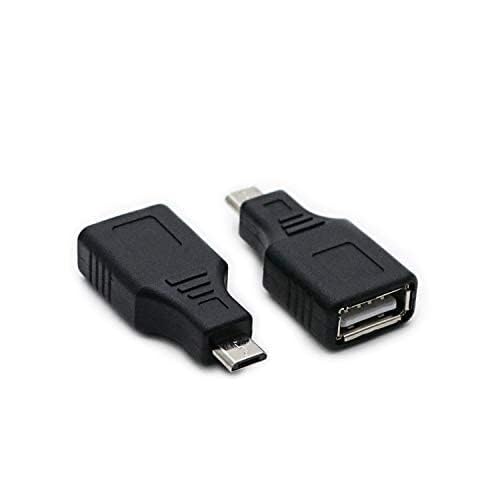 rgzhihuifz RGZHIUHFZ 2-Pack USB 2.0 Micro USB to Type A Female OTG Adapter - Fast Data Transfer Connector - View 5 of 9