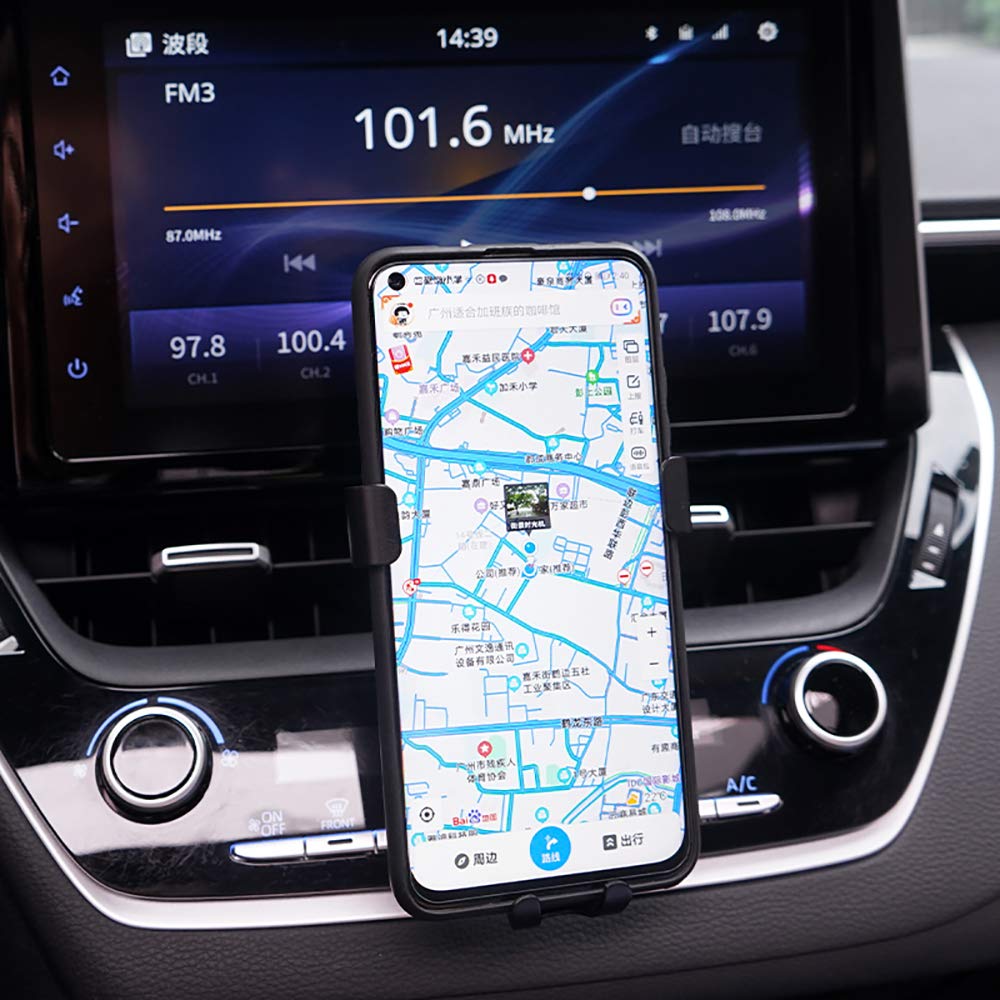 Beerte Car Phone Holder for Toyota Corolla 2020-2025 and Corolla Cross 2022-2025 Adjustable 360 Degree Air Vent Dashboard Mount for All Phones - View 4 of 6