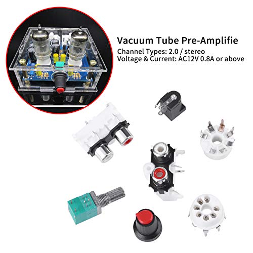 Kuuleyn DIY Tube Amplifier Kit: Build Your Own 6J1 Vacuum Preamp & Headphone Amp for Superior Sound Quality - View 7 of 9